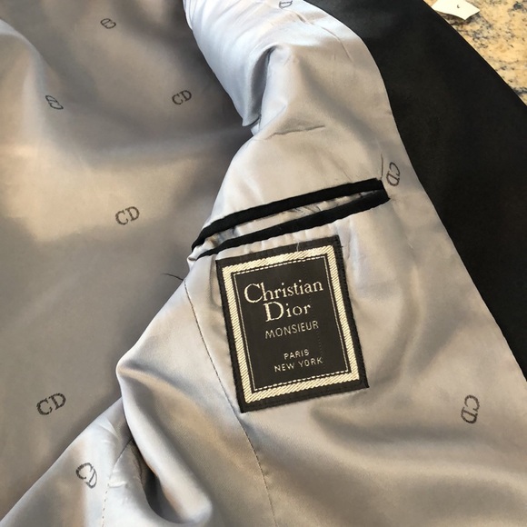 Vintage Christian Dior Monsieur tuxedo jacket - Picture 13 of 16